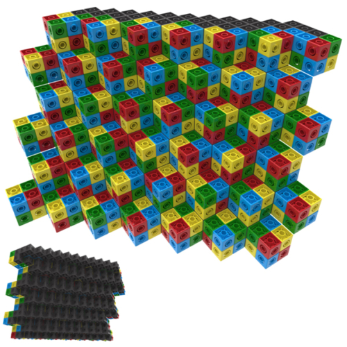 1X 3D Construction Toy-bricks (Example Assembly)